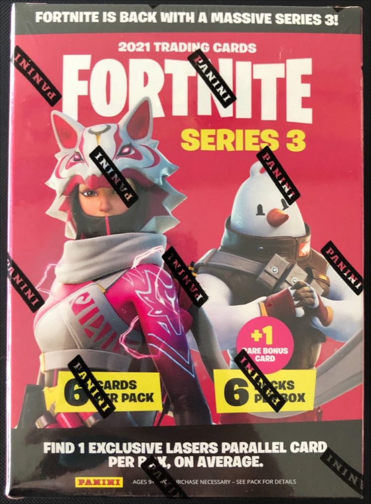 Fortnite Trading Cards Ultimate Guide Sleeve No Card Behind