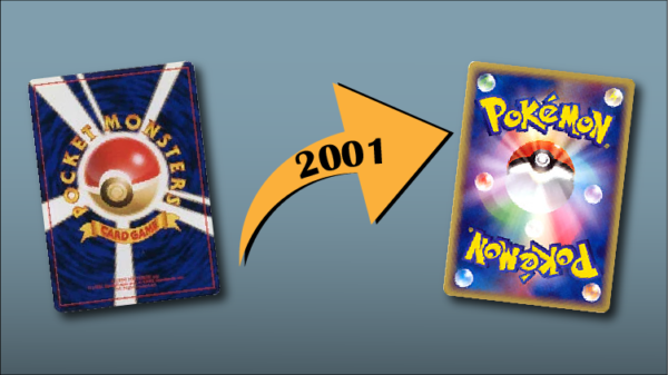 When Did Japanese Pok Mon Card Backs Change Sleeve No Card Behind