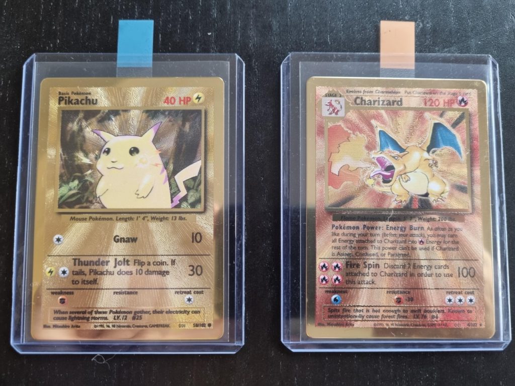 metal pokemon cards