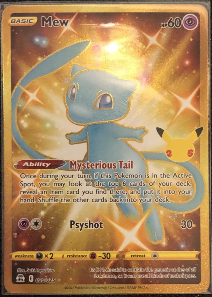 Gold Pokémon Cards- Everything You Need To Know - Sleeve No Card Behind