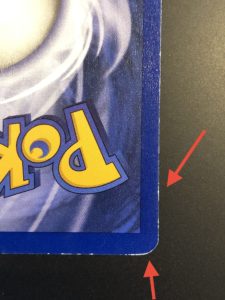 pokemon card edge damage