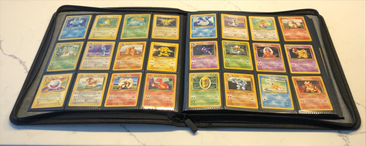 How to Organize Pokémon Cards in a Binder Sleeve No Card Behind