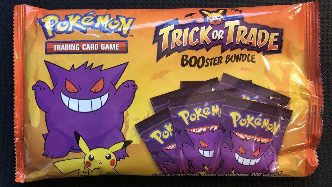 Pokémon Halloween BOOster Bundle Set List And Guide Sleeve No Card Behind