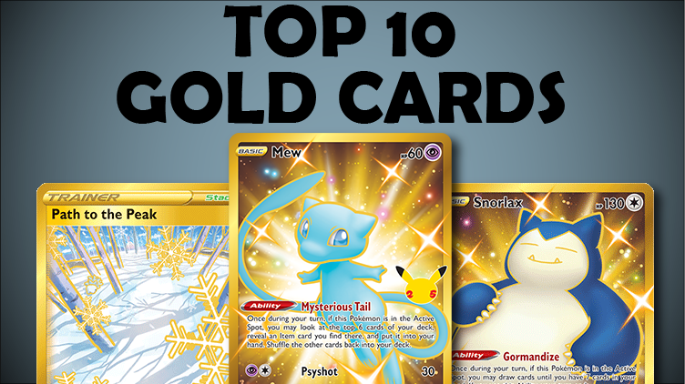 The 10 Most Expensive Gold Rare Pokémon Cards