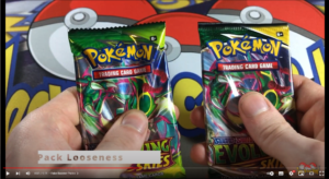 loose pokemon booster pack
