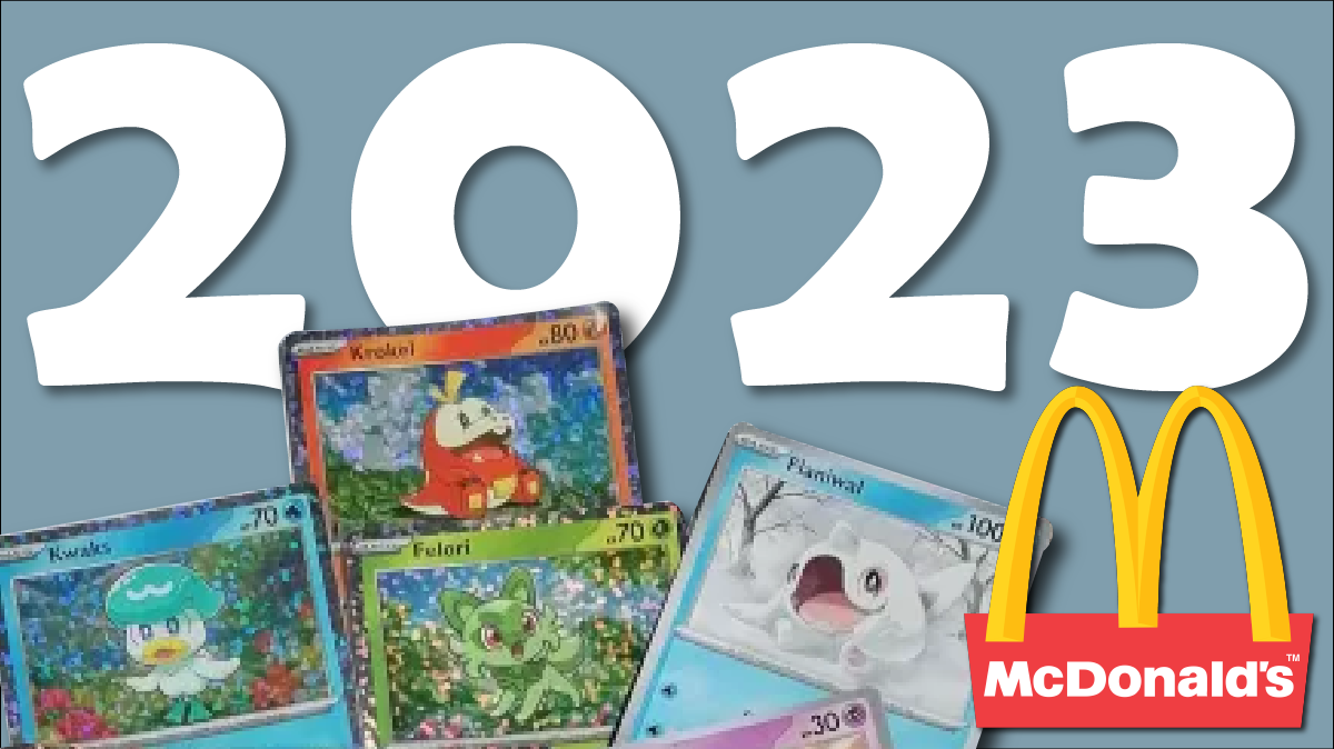 McDonald's Pokémon Cards 2023 Complete Set 15/15 Plus Extras