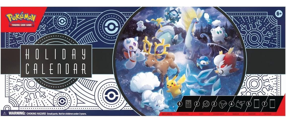 Pokemon Holiday Calendar promotional image.