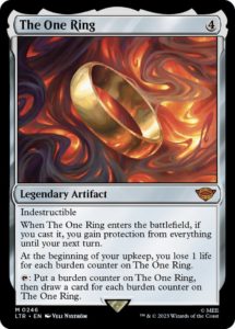 The One Ring MTG card.