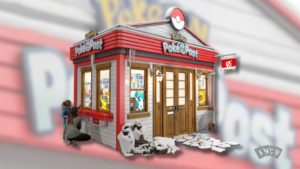 Poké Post Pokémon Center Snowy Building Pokémon Inside Family Outside Promo Image Cover