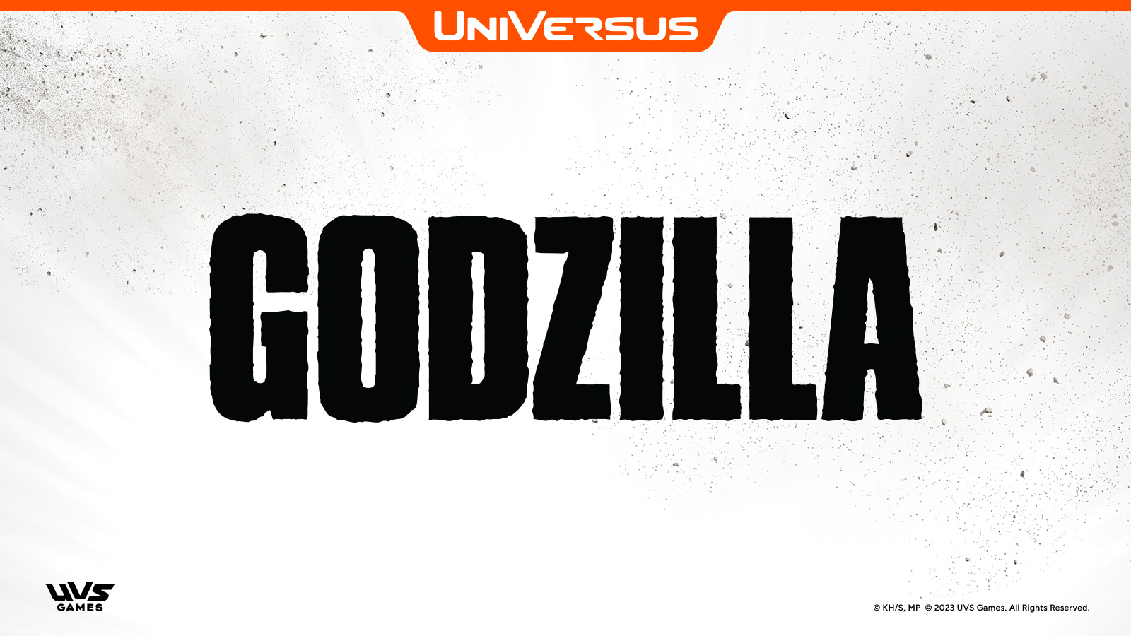 UniVersus Godzilla Simple Logo Splash Banner 