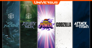 UVS Games Split Banner UniVersus 2024 Announcements Logo Photos Banner