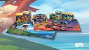 Lorcana Into The Inklands Product Photos Blurry Moana Background Cover