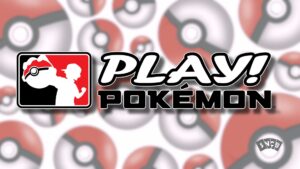 Play! Pokémon Logo Blurred PokéBall Background Cover