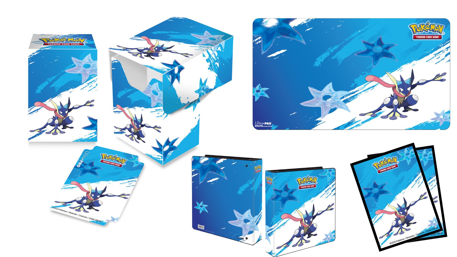 Greninja Ultra PRO New Items Binders Sleeves Deck Boxes Playmat Product Photos