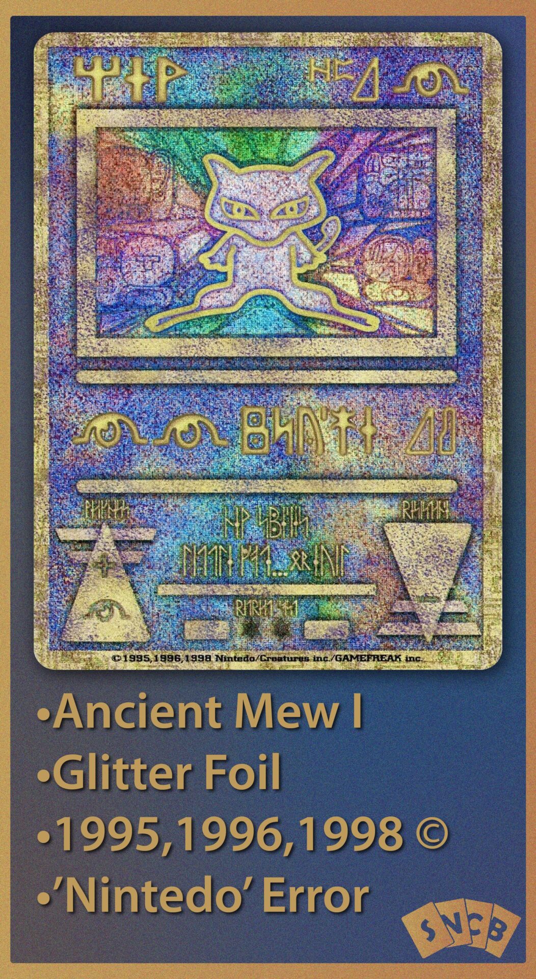 All 6 Variants Of The Ancient Mew Card Explained - Sleeve No Card Behind