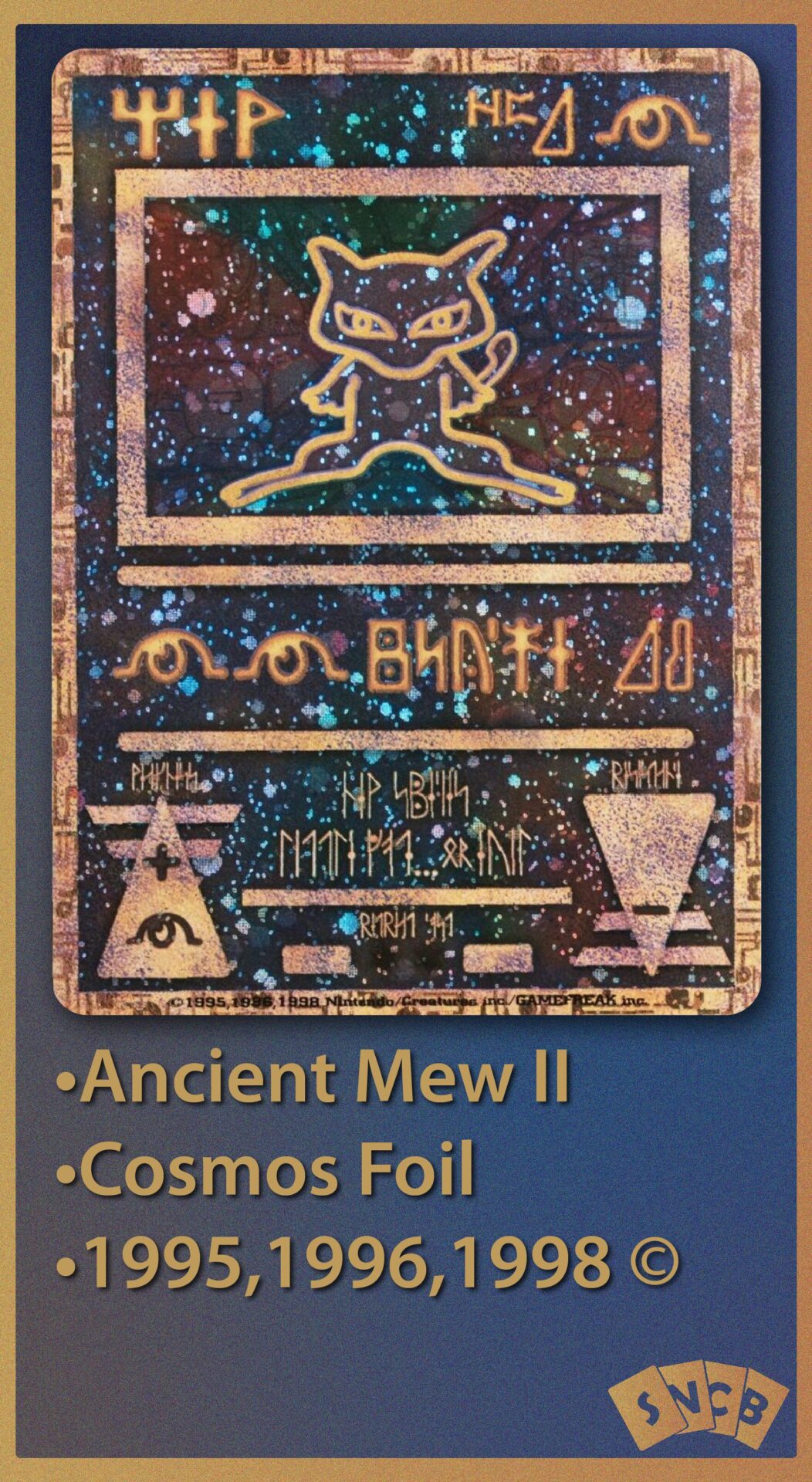 All 6 Variants Of The Ancient Mew Card Explained - Sleeve No Card Behind