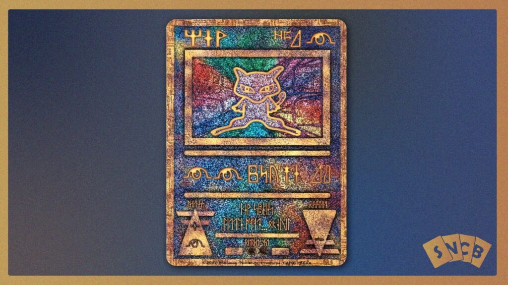 Ancient Mew Pokemon card